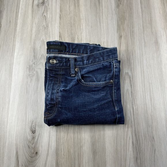 Uniqlo Jeans Men's 31x26 Denim Kaihara Selvedge Slim Straight Middle Rise - Picture 1 of 13